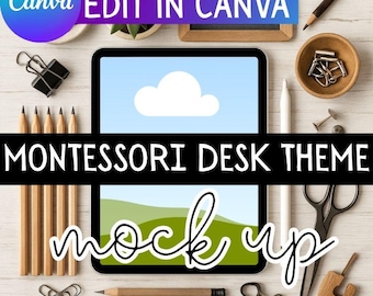 iPad Mockup for Canva | Drag-and-Drop Frame | Teacher Resource Display | Digital Educational Mock Ups | TPT Seller Resources