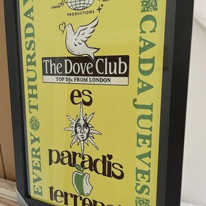 Es Paradis Love Dove Club 1992 イビサ シーズン フライヤー/ポスター