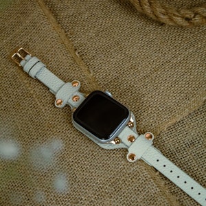 Correa para Apple Watch de 42/ 44/ 45 mm Velcro Negro de Puro