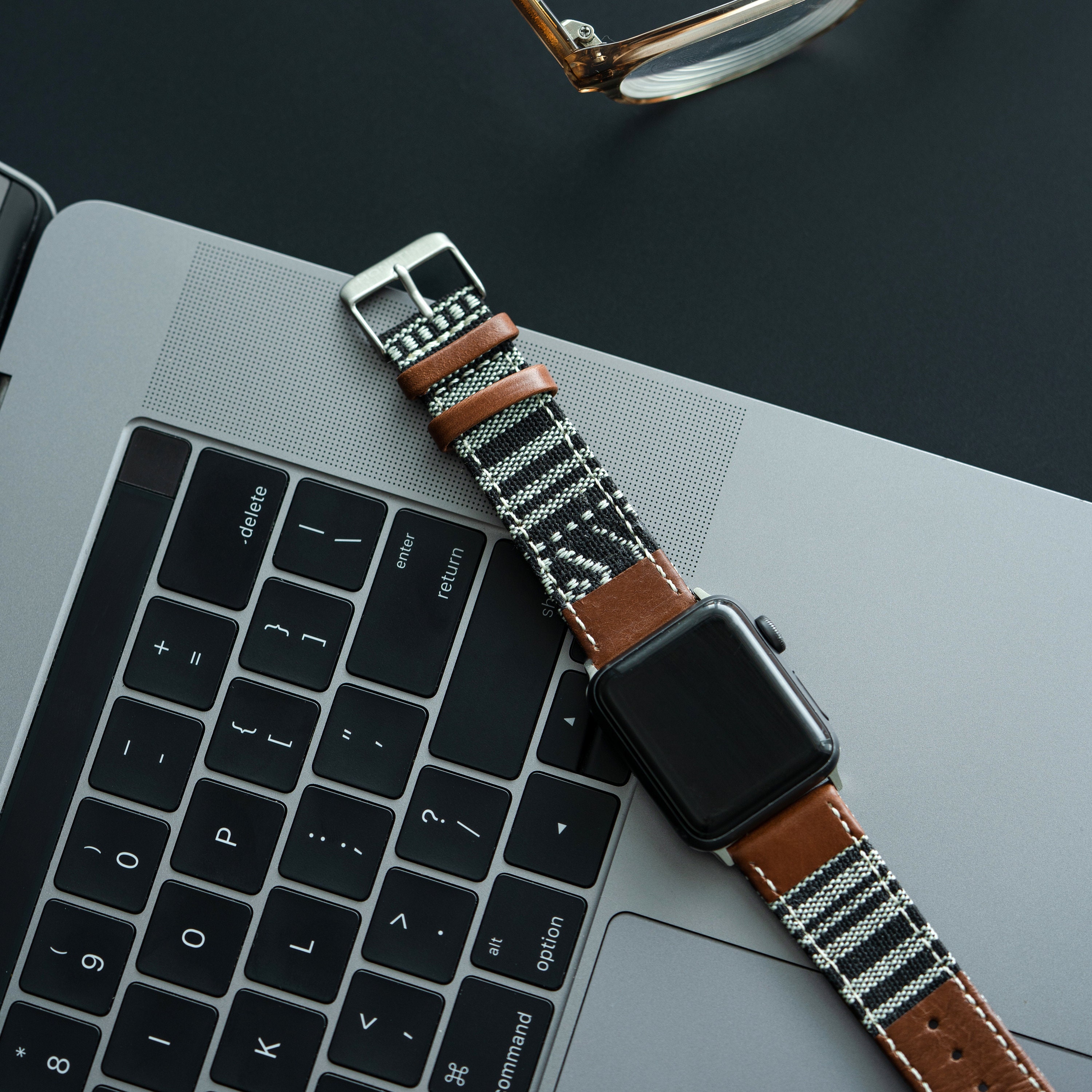 For Apple Watch Bands 38mm 40mm 41mm 42mm 44mm 45mm 49mm Soft Leather Strap  Bee Ornament For iWatch Series SE 3 4 5 6 7 8 Ultra - AliExpress