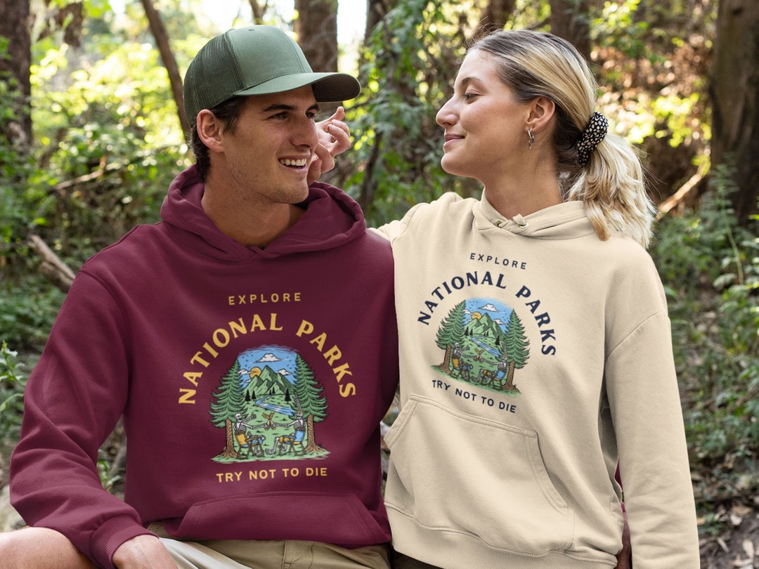Explore National Parks Hoodie National Park Gifts Funny Etsy