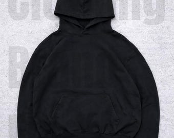 Streetwear Schwarzer Hoodie Mockup, Übergroßer Schwarzer Hoodie Mockup, Urban Schwarzer Hoodie Mockup, Moderner Schwarzer Hoodie Mockup, Hoodie Mockup Schwarz