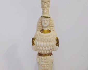 Artemis of Ephesus - Diana - Specifically honored for her Fertility and her aspect as the Nurturing Mother - Casting Stone