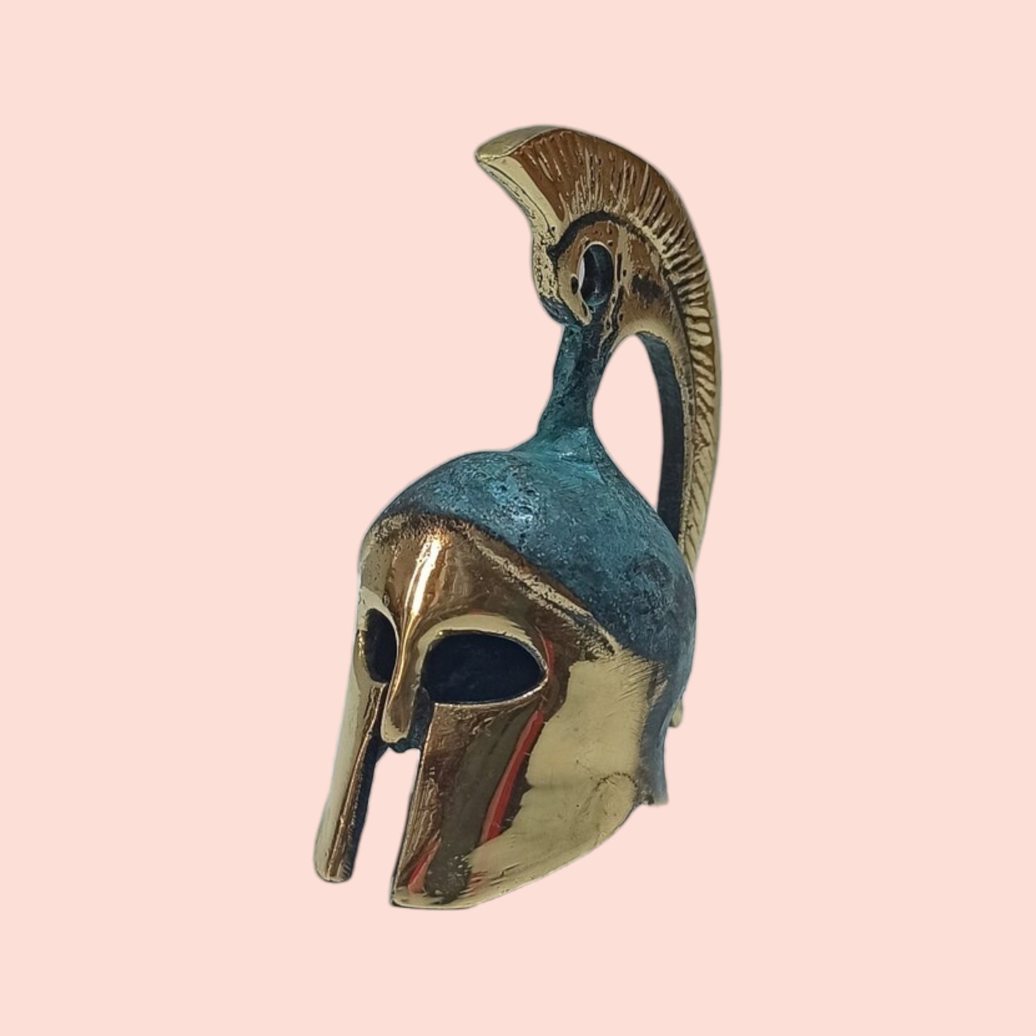古代ギリシャのスパルタのヘルメット - コリント式 - 戦士