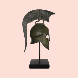 Ancient Greek Spartan Helmet - Corinthian Type - Warrior - Classic Period - Museum Replica - Bronze