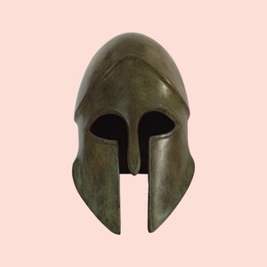 Ancient Greek Spartan Helmet - Corinthian Type - Warrior - Classic Period - Museum Replica - Bronze