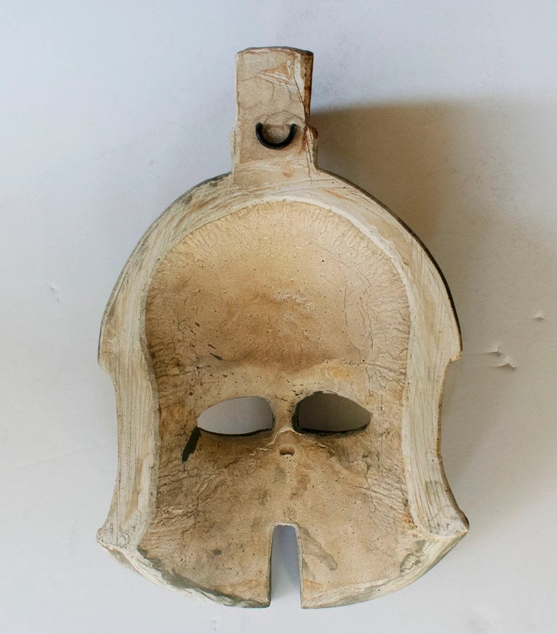 Athena's Helmet Mask Goddess of Wisdom, Warfare, Handicraft, Courage