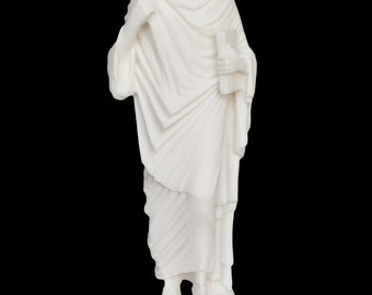 Plato - Pre-eminent Greek philosopher, known for his Dialogues and for founding Academy in Athens, first World University - Alabaster