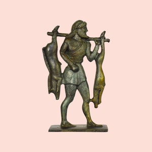 Odysseus - Legendary hero in Greek mythology, king of the island of Ithaca and the main protagonist of Homer&#39;s epic, the Odyssey - Bronze
