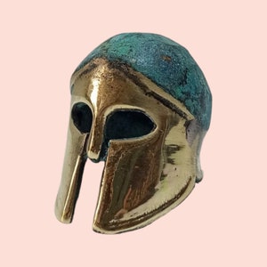 Ancient Greek Spartan Helmet - Corinthian Type - Warrior - Classic Period - Museum Replica - Bronze