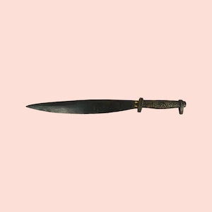 Leonidas Sword, Xiphos - 540-480 BC - Legendary king of Sparta - Battle of Thermopylae - 300 - Bronze