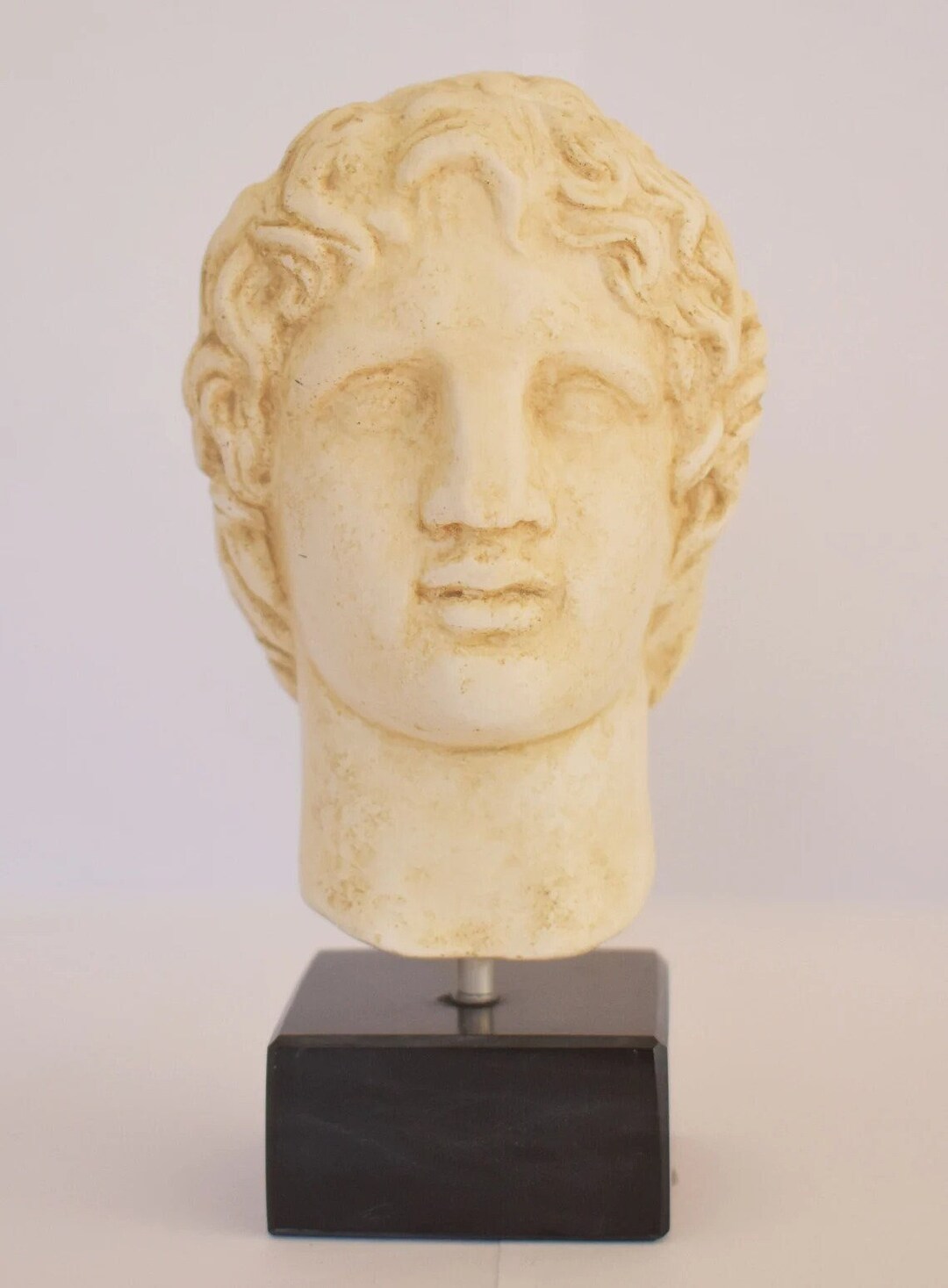 Alexander the Great Bust Ancient Macedonian Ruler Who Established the Largest Empire of the