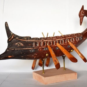 Trireme - The Warship of the Ancient Greece - The fastest, deadliest Ship in the Ancient World - Replica - Ceramic Artifact