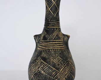 Long Neck Vase from Cyprus - 1800 BC, Museum Replika - Ceramic Artifact