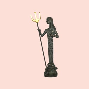 Poseidon Neptune - The Olympian God of the Sea, Earthquakes, Floods, Drought and horses - Bronze