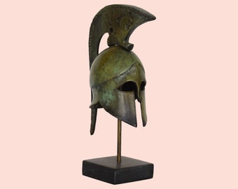 Ancient Greek Spartan Helmet - Corinthian Type - Warrior - Classic Period - Museum Replica - Bronze