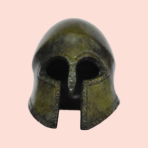 Ancient Greek Spartan Helmet - Corinthian Type - Warrior - Classic Period - Museum Replica - Bronze