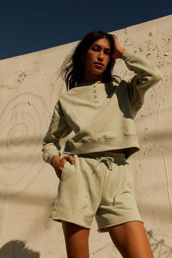 Seafoam Sweat Shorts Sweat Shorts 