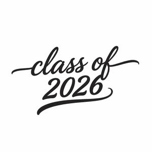 Diseño bordado de la promoción de 2026. Archivo de regalo de graduación para gorra de graduación. Descarga instantánea DST OFM para camisa, sudadera, gorra, bolso. Regalos.