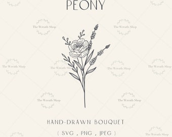 牡丹 svg | 花 svg | 花柄 svg | 花束 svg | 野花 svg | 花束 svg | 牡丹のクリップアート | 植物 svg | 花柄タトゥー svg