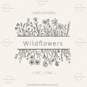 Flower Monogram Svg, Flower Svg, Floral Monogram Svg By Pinoyart