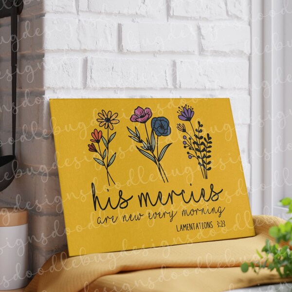 Glass Cutting Board With Bible Verse Etsy