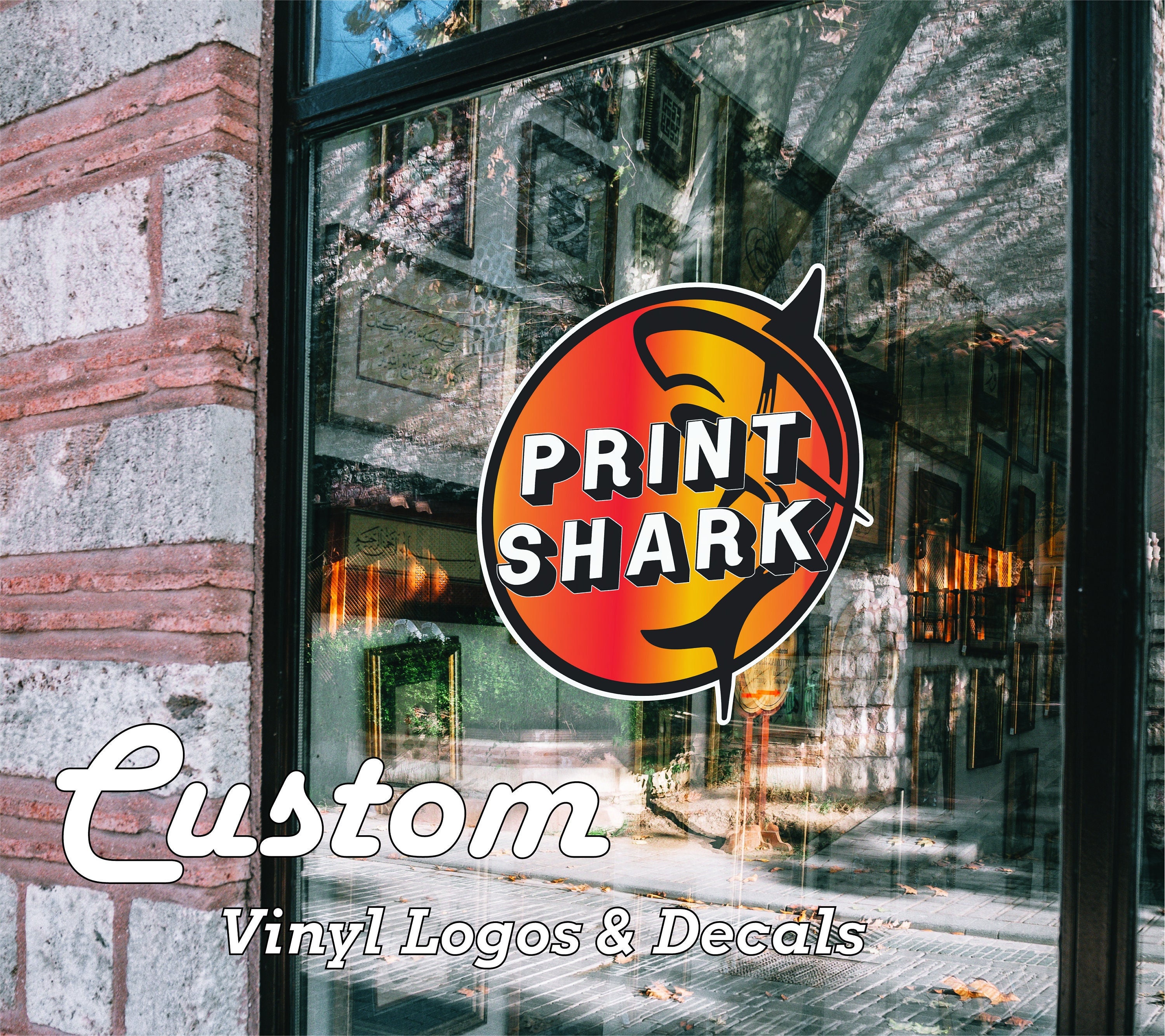 PREMIUM Full Color Custom Printed Logo Decal- Decal for Business- Custom Color Sticker for Store- Logo Decal for Car- Vehicle Graphics - Car