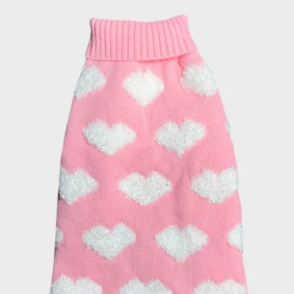 Knitted Dog Sweater - Pink Passion  XXS-XXL  Warm Knitted Sweater  Cozy Dog Sweater  Winter Dog Sweater!