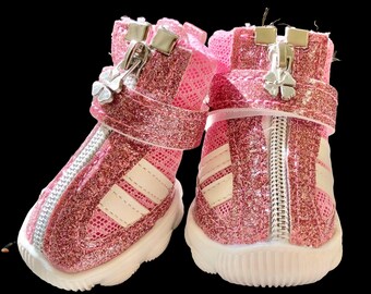 Dog Boots That Stay ON! Waterproof, NEW Design, Pair of Dog