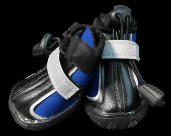 Dog Boots That Stay On | Waterproof Non-Slip Dog Shoes, All Season Paw Protection, Secure Fit, Set of 4