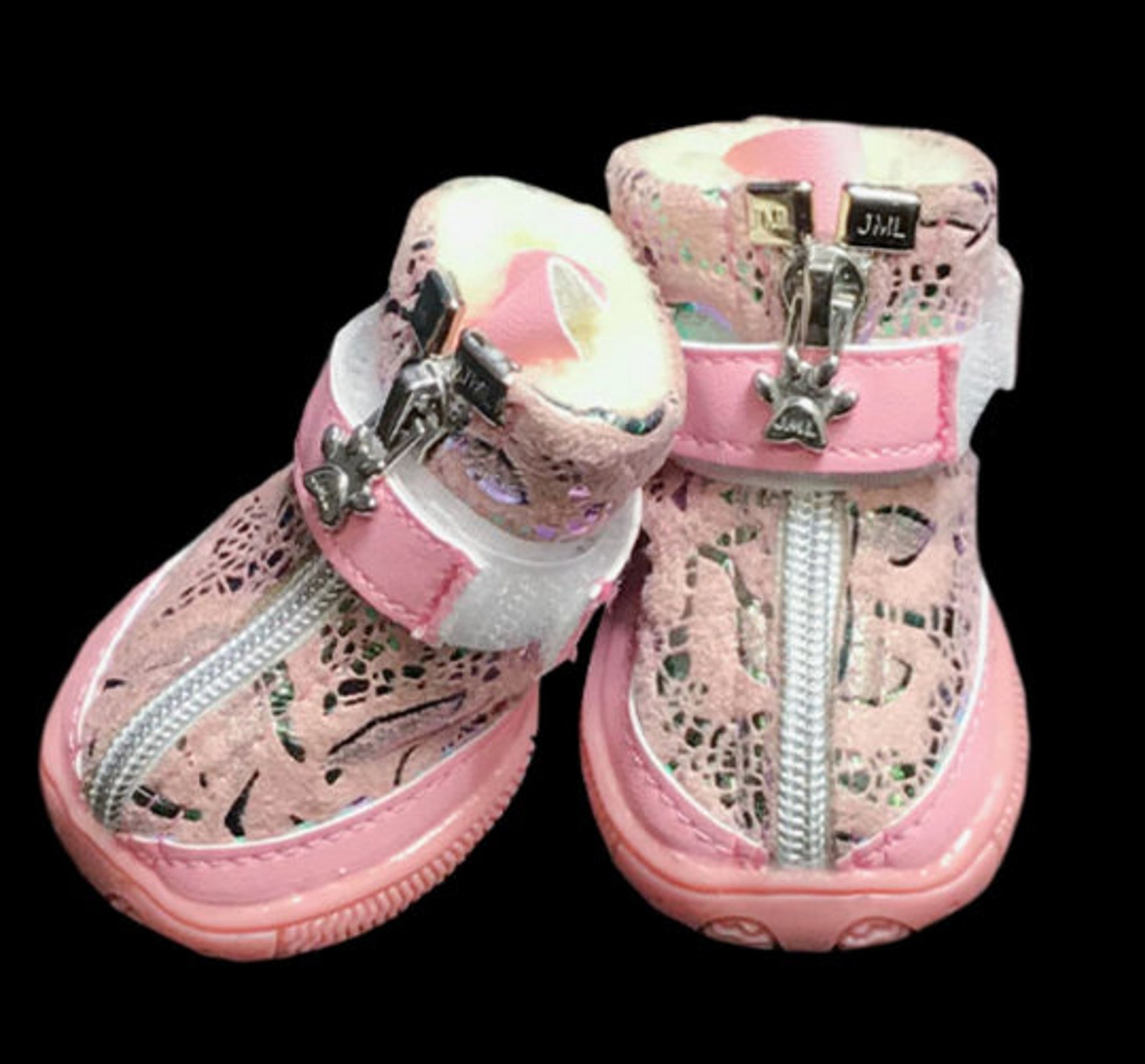 Dog Boots That Stay ON Waterproof Dog Boots Pink Dog Shoes Etsy