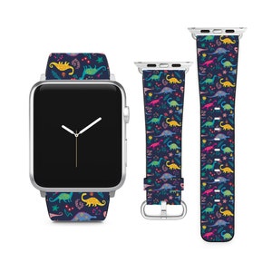 Fun Dinosaur Design For Apple Watch Band iWatch Strap For Series SE 9 8 7 6 5 4 3 2 1 Ultra, 38mm 40mm 41mm 42mm 44mm 45mm 49mm