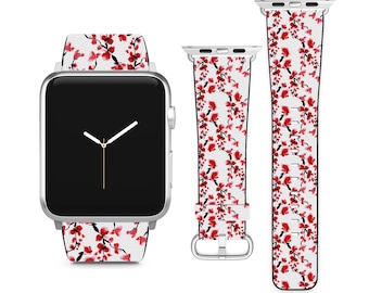 Sakura Cherry Blossom Print, Apple Watch Band (38mm / 40mm / 41mm