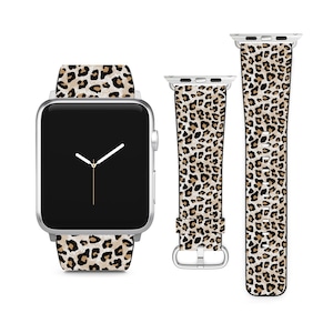 Modern Leopard Pattern For Apple Watch Band iWatch Strap For Series SE 9 8 7 6 5 4 3 2 1 Ultra, 38mm 40mm 41mm 42mm 44mm 45mm 49mm
