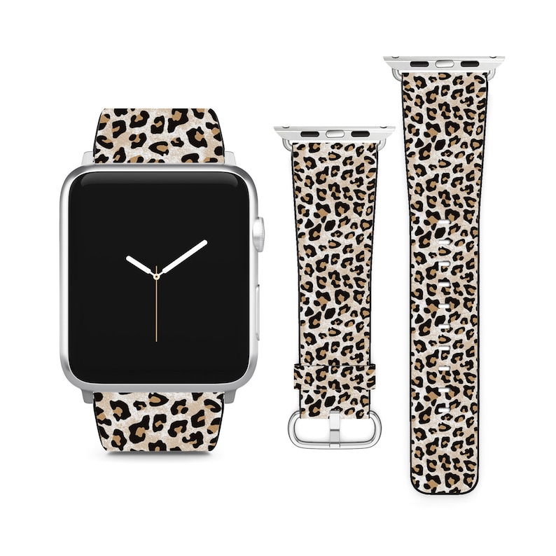 Modern Leopard Pattern For Apple Watch Band iWatch Strap For Series SE 9 8 7 6 5 4 3 2 1 Ultra, 38mm 40mm 41mm 42mm 44mm 45mm 49mm