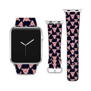 Niedliche Schwein Design für Apple Uhrenarmband iWatch Strap für Serie SE 9 8 7 6 5 4 3 2 1 Ultra, 38 mm 40 mm 41 mm 42 mm 44 mm 45 mm 49 mm
