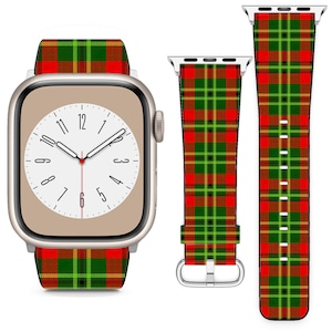Tartan Plaid Pattern For Apple Watch Band iWatch Strap For Series SE 9 8 7 6 5 4 3 2 1 Ultra, 38mm 40mm 41mm 42mm 44mm 45mm 49mm