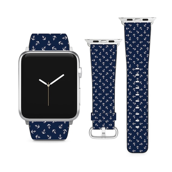 Nautical Anchor Theme for Apple Watch Band Iwatch Strap for Series SE 9 8 7  6 5 4 3 2 1 Ultra, 38mm 40mm 41mm 42mm 44mm 45mm 49mm - Etsy