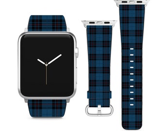 Tartan Plaid Pattern For Apple Watch Band iWatch Strap For Series SE 9 8 7 6 5 4 3 2 1 Ultra, 38mm 40mm 41mm 42mm 44mm 45mm 49mm