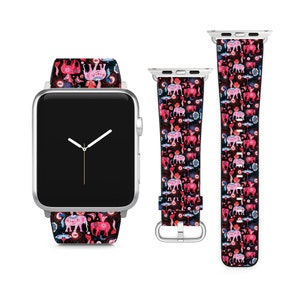 Efthasis Elephant Design For Apple Watch Band iWatch Strap For Series SE 9 8 7 6 5 4 3 2 1 Ultra, 38mm 40mm 41mm 42mm 44mm 45mm 49mm
