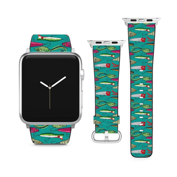 Fishing Lure Design for Apple Watch Band Iwatch Strap for Series