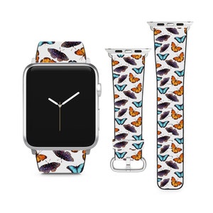 Butterfly Theme For Apple Watch Band iWatch Strap For Series SE 9 8 7 6 5 4 3 2 1 Ultra, 38mm 40mm 41mm 42mm 44mm 45mm 49mm