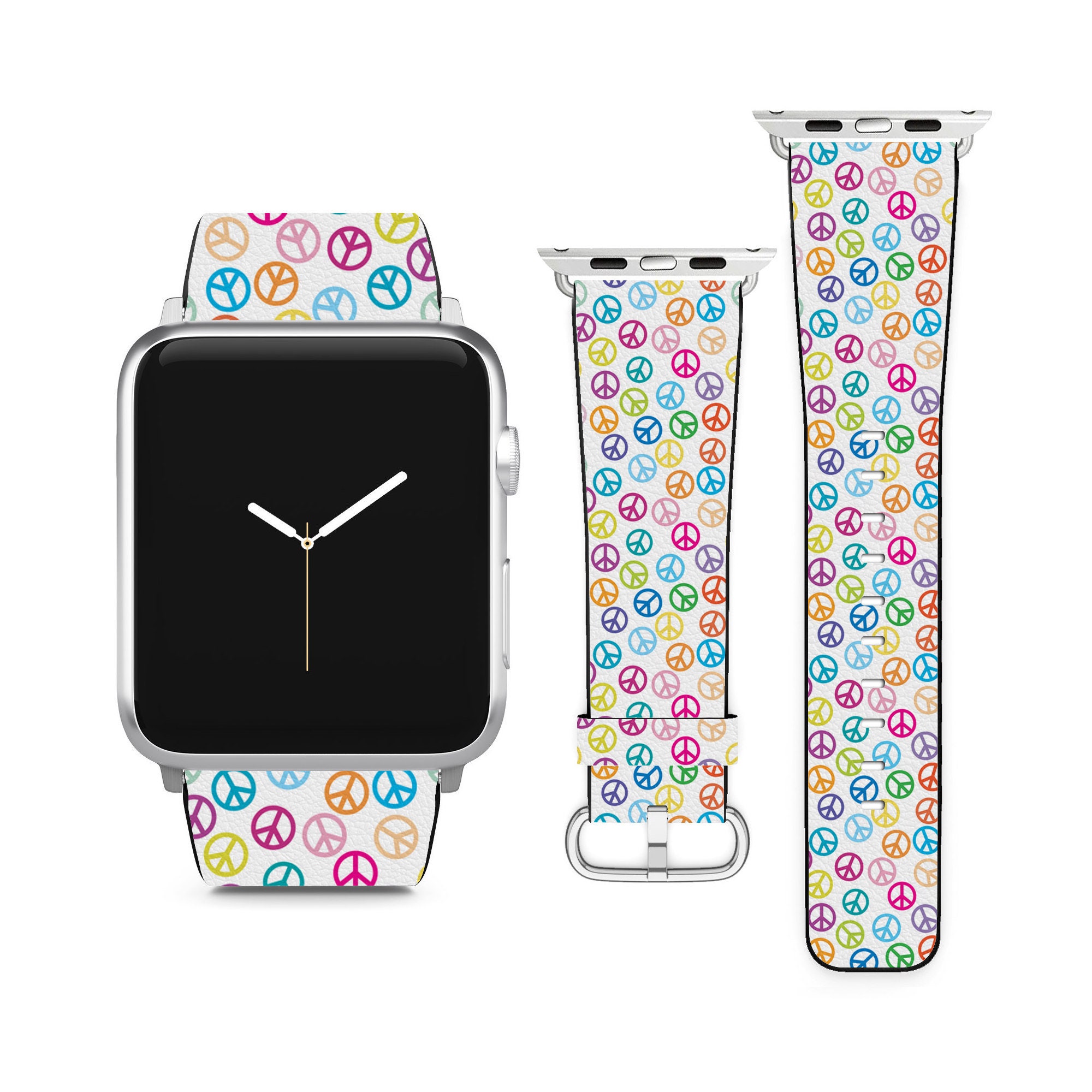 Peace Sign Watch Band - Etsy display picture 2