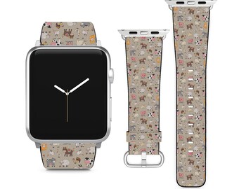 Farm Animal Theme For Apple Watch Band iWatch Strap For Series SE 9 8 7 6 5 4 3 2 1 Ultra, 38mm 40mm 41mm 42mm 44mm 45mm 49mm