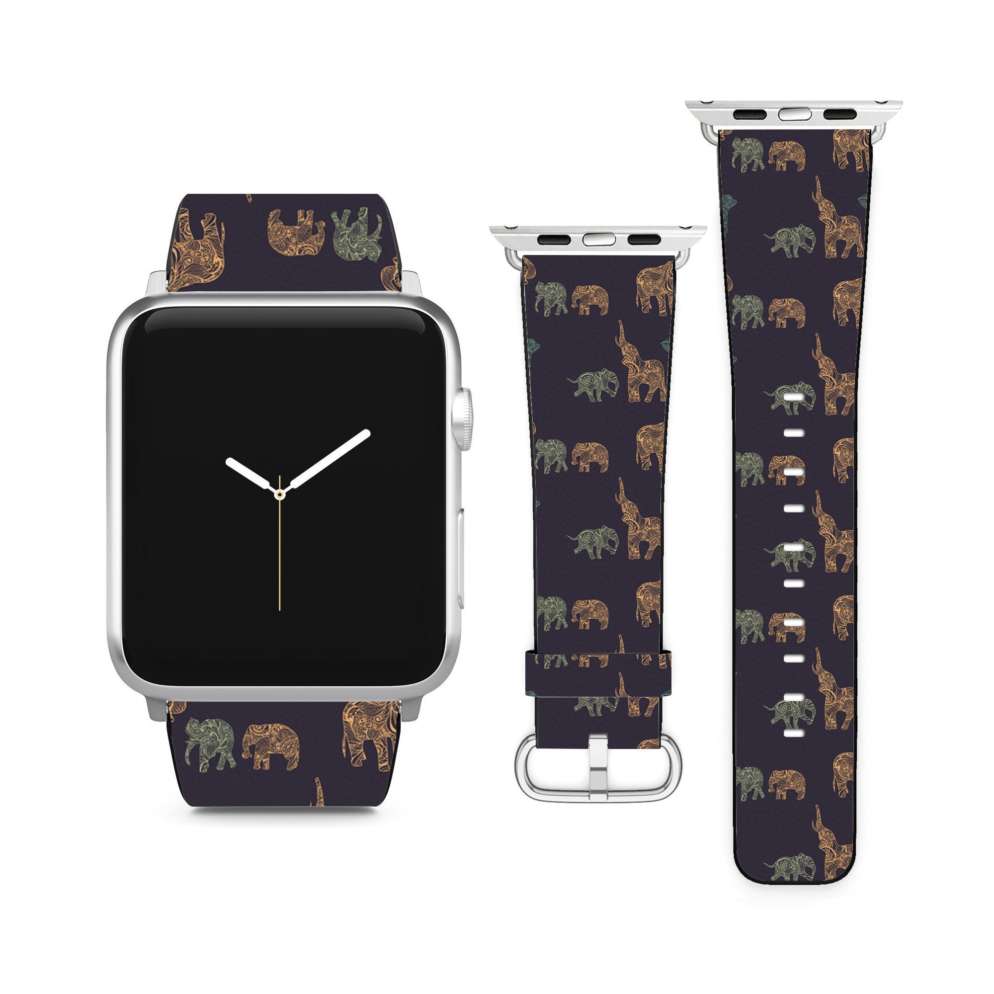 Elephant Boho Theme for Apple Watch Band Iwatch Strap for -  Australia