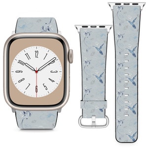 Beau design colibri pour bracelet Apple Watch Bracelet iWatch pour série SE 9 8 7 6 5 4 3 2 1 Ultra, 38 mm 40 mm 41 mm 42 mm 44 mm 45 mm 49 mm