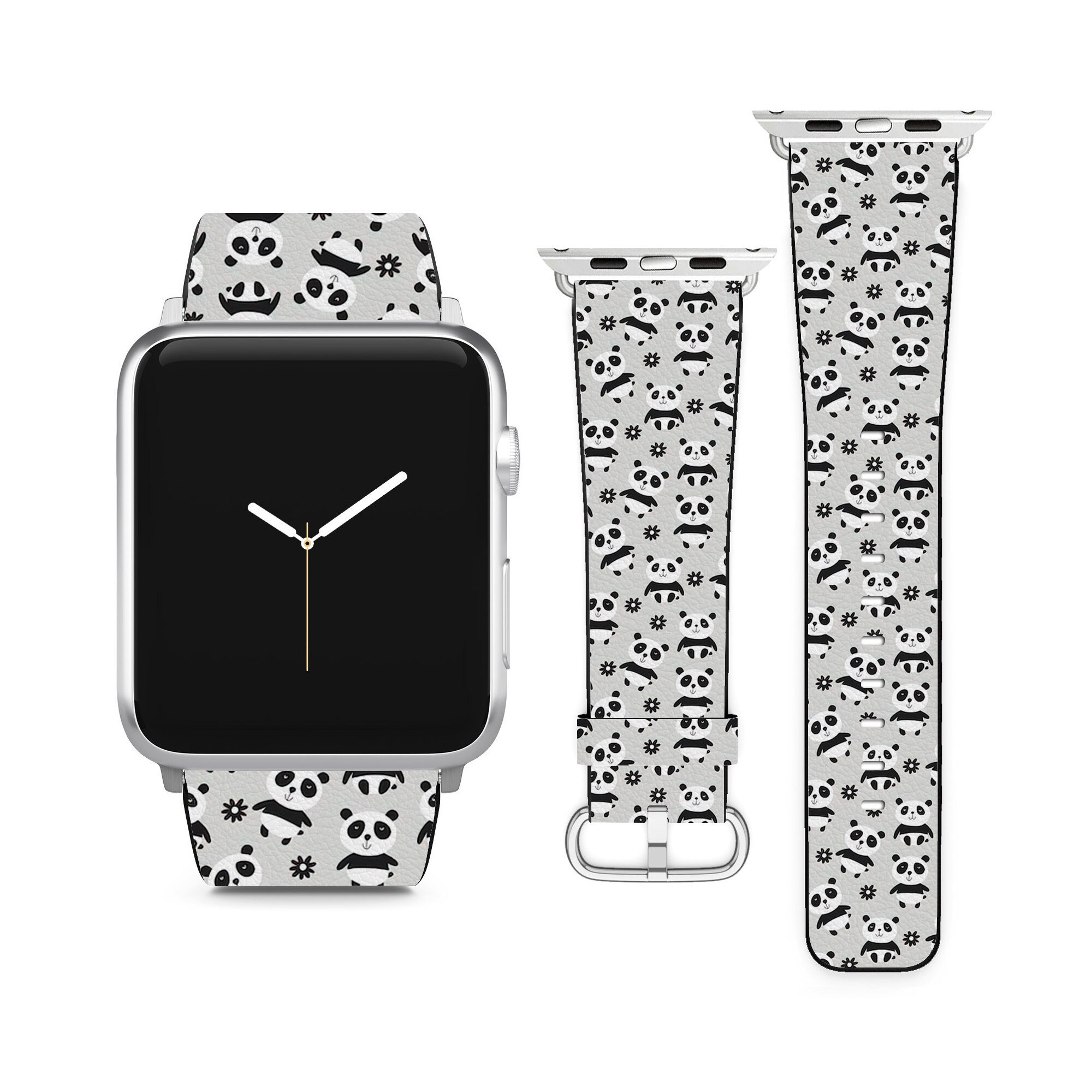 Cute Panda for Apple Watch Band Iwatch Strap for Series SE 9