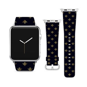 Bumble Bee Design For Apple Watch Band iWatch Strap For Series SE 9 8 7 6 5 4 3 2 1 Ultra, 38mm 40mm 41mm 42mm 44mm 45mm 49mm