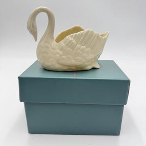 ヴィンテージ L.E. スミス アートガラス ブルーニーク 6枚の花びら 20