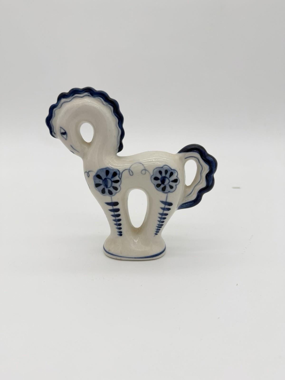 ビンテージ グジェリ陶器製 茶器セット 1948 ロシア雑貨店マリンカ